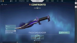 CONTA VALORANT COM SKINS COM TOTAL GASTO: BRL433.20