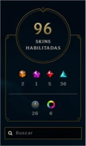 VENDO CONTA LOL LVL 420 PLATINA TODOS OS CAMPEÕES 96 SKINS - League of Legends