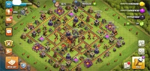 Cv10 semi full + Cv11 no pacote - Clash of Clans
