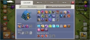 Clash of clans cv12 barato + 5construtores