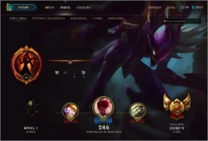 Conta Ouro 5 - MMR excelente! - League of Legends LOL