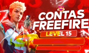 [TOP CONTAS FF] Conta Free Fire Nível 15+ • Troca de Nick