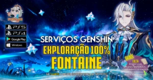 Serviços Genshin - Exploração 100%: Fontaine