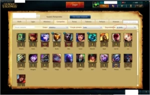 Gold, skins e icones projeto, ótimo mmr - League of Legends LOL