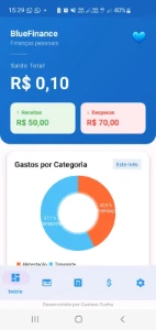 App de gestão financeira com dashboard, calculadora de impos - Sites, Lojas e Sistemas Prontos Sites e Scripts