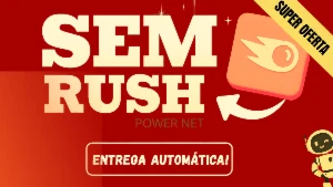 SEMRUSH (1 Mês) – Garantia Total + Qualidade Comprovada - Assinaturas e Premium