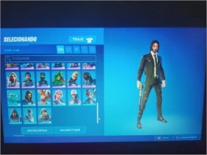Conta Fortnite com muitas skins