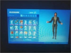 Conta Fortnite com muitas skins