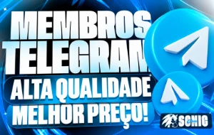 ✈️ Telegram | Membros + Views em Posts + Reações Mistas - Redes Sociais