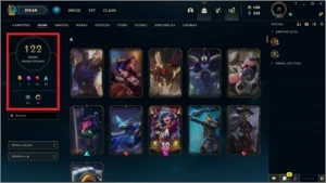 Conta Lol Level 263 +122 Skins 127 campeões + conta Valorant - League of Legends