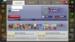 Conta cv 10 full clash of clans.