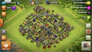 CLASH OF CLANS CV 9 FULL (3400 gemas inclusas)