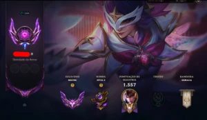 CONTA [HandLevel]  + Skins 534 + Mestre (SoloQ) + MMR Buffad - League of Legends LOL