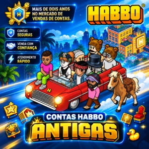 Contas Habbo Full Acesso contas de 2006 ate 2014.