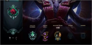 Conta Platina 1 - League of Legends LOL