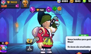 Conta Brawl Stars 19K Troféus 4 Lendarios