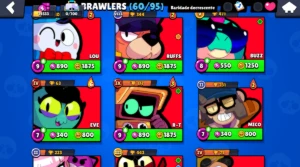 Conta Brawl Stars 19K Troféus 4 Lendarios