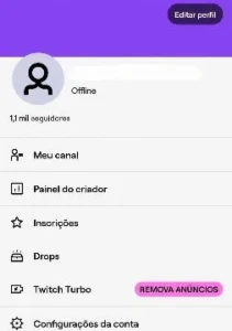Conta Twitch 1000 Mil Seguidores - Entrega Automática - Redes Sociais