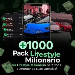 Pack de Videos Lifestyle Milionário +1000 vídeos e Imagens