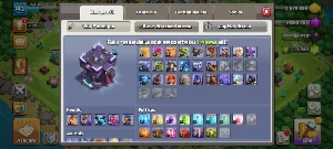Clash Of Clans Cv 15 Com 5 Construtores + 956 Gemas