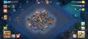 Clash Of Clans Cv 15 Com 5 Construtores + 956 Gemas