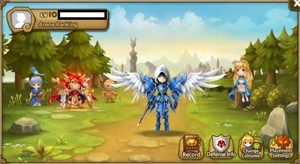 Reroll Summoners War lvl10 com Ariel + Woosa