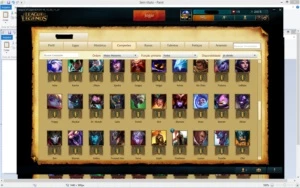 CONTA LOL PRATA - 82 CHAMPS - League of Legends
