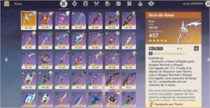 Conta Genshin Impact AR 57, o conteudo só cabe na descrição!