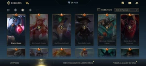Conta Wild Rift com todos os campeões e com 31 skins - League of Legends: Wild Rift LOL WR