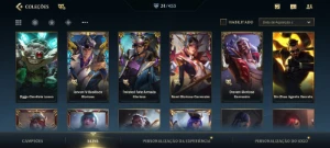 Conta Wild Rift com todos os campeões e com 31 skins - League of Legends: Wild Rift LOL WR