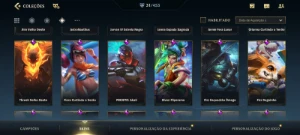 Conta Wild Rift com todos os campeões e com 31 skins - League of Legends: Wild Rift LOL WR