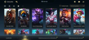 Conta Wild Rift com todos os campeões e com 31 skins - League of Legends: Wild Rift LOL WR