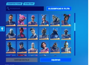 Conta de fortnite