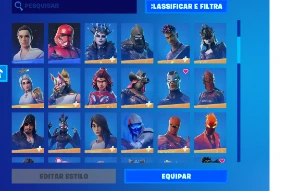 Conta de fortnite