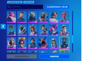 Conta de fortnite