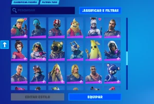 Conta de fortnite