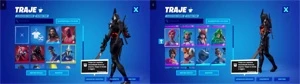 CONTA FORTNITE SKINS RARAS E LENDARIAS E 350 V-BUCKS