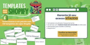 Pacote de Lojas Shopify - Serviços Digitais