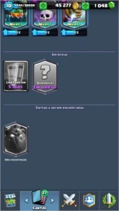 Conta Clash Royale Lv 10 + 5 Cartas Lendárias + 1000 Gemas