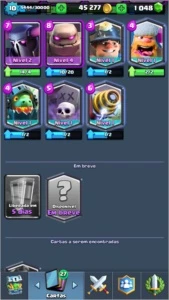 Conta Clash Royale Lv 10 + 5 Cartas Lendárias + 1000 Gemas