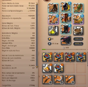 Albion Online - Conta Specada 1.1B Fama