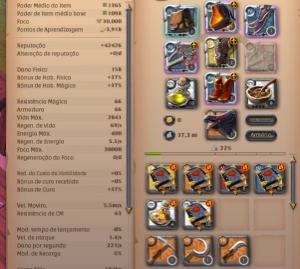 Albion Online - Conta Specada 1.1B Fama
