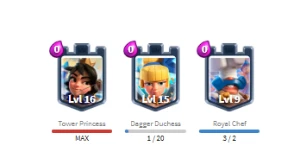 Conta Clash Royale - NV 78 - Torre NV 16 - Várias cartas top