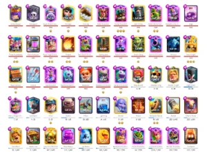 Conta Clash Royale - NV 78 - Torre NV 16 - Várias cartas top