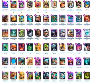 Conta Clash Royale - NV 78 - Torre NV 16 - Várias cartas top