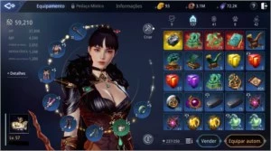 Conta Mir4 Nivel 57 59k De Poder