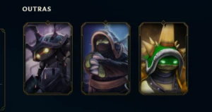 Conta League Of Legends 251 Skins +Skin Rammus Rei +5925 RP LOL