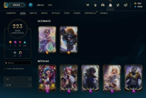 Conta Valorant Faca Rara e LoL 200+ Skins (4k reais gasto)