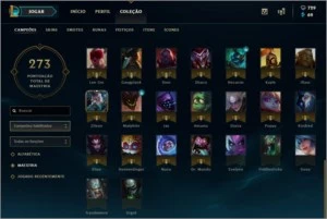CONTA MAIN 139 OURO V - League of Legends LOL