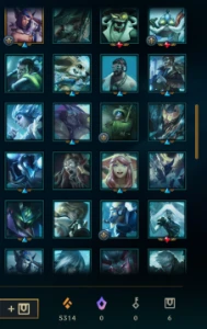 Conta Mestre - League of Legends LOL